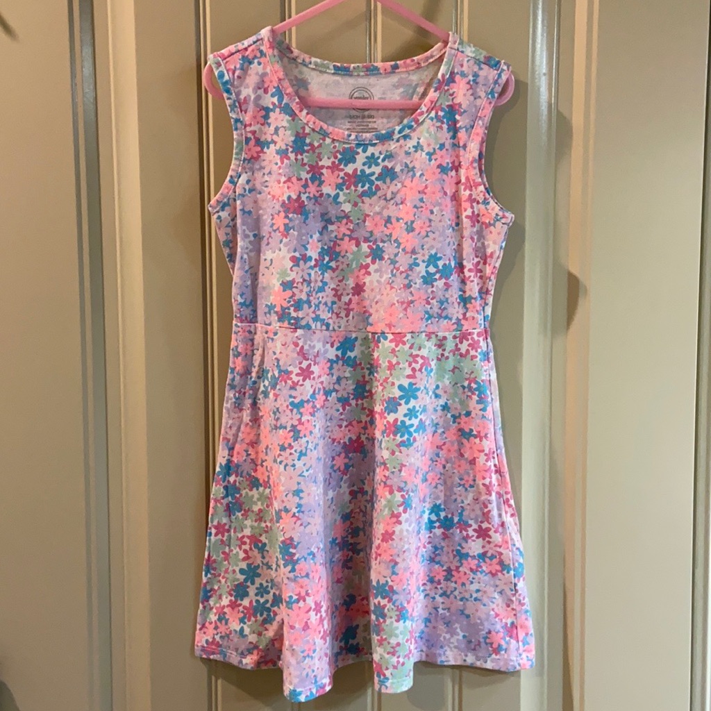 Girls Sleeveless Dress By Wonder Nation Brand